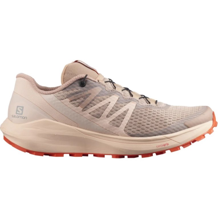 Tenis Para Trail Running Salomon Sense Ride 4 Mujer Coral | MX ZLWS483